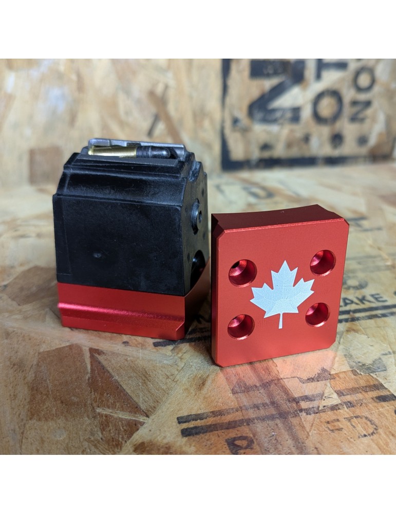 Maple Leaf 10/22 Mag Base Engraving (Base NOT Included) Maple Leaf 10/22 Mag Base Engraving (Base NOT Included)