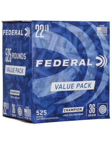 Federal Training 525 Round 22LR Value Pack