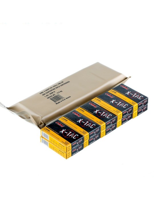 PMC X-TAC 5.56mm 55 Grain FMJ Battle Pack of 200 PMC X-TAC 5.56mm 55 Grain FMJ Battle Pack of 200