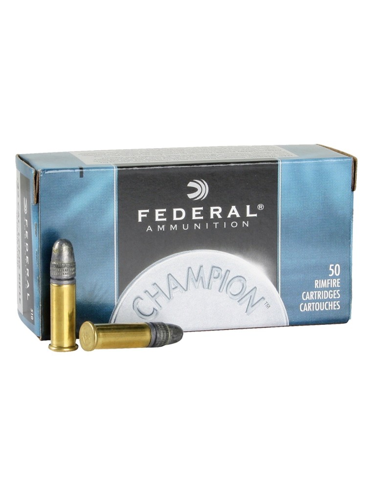 Federal Champion Rimfire 22LR 40gr HV LRN Federal Champion Rimfire 22LR 40gr HV LRN