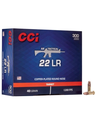 CCI AR Tactical 22LR 40 Grain - 300 Rounds