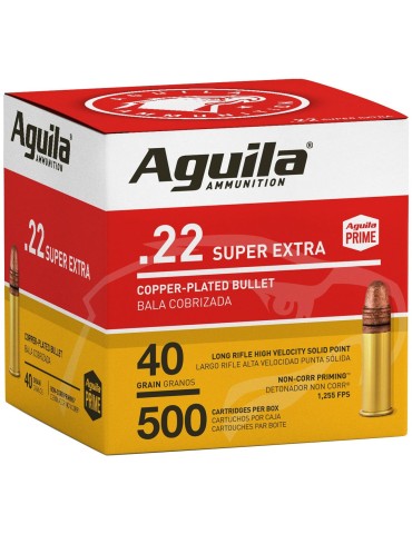 Aguila .22LR Super Extra 40gr - 500 Rounds