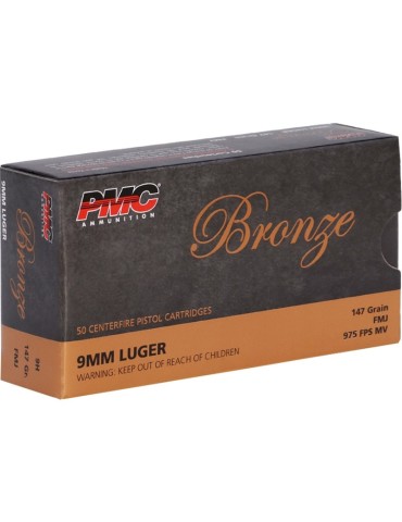 PMC Bronze 9mm 147gr FMJ