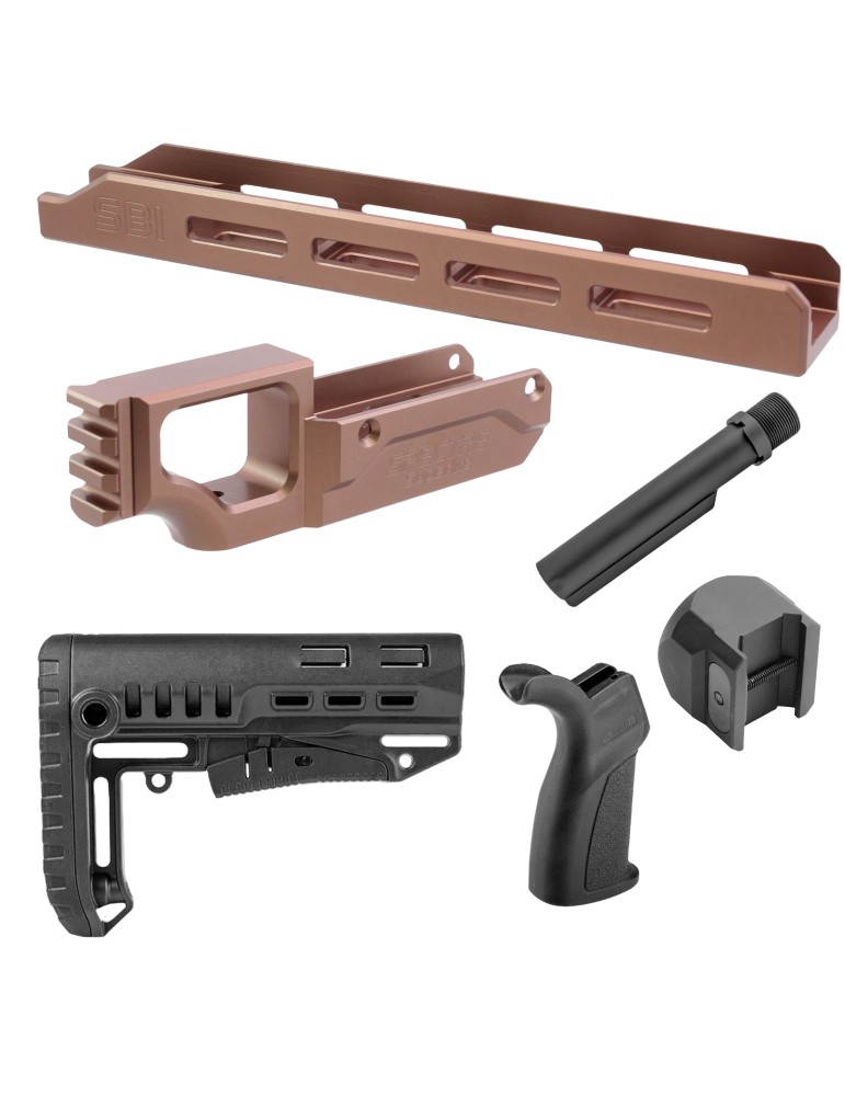 Spectre Superlite 10/22 Chassis Builders Kit - Tanodize