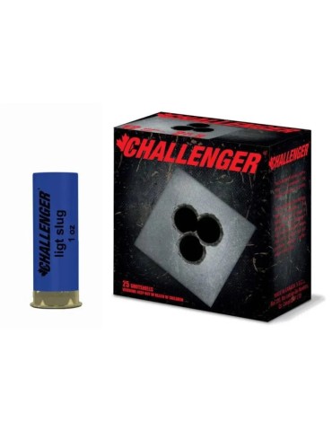Challenger Low Recoil Slug - 12 Gauge 2-3/4" - 100 Round Bulk Pack