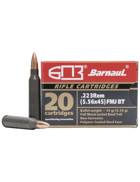 Barnaul 223 Remington 55 Grain Full Metal Jacket