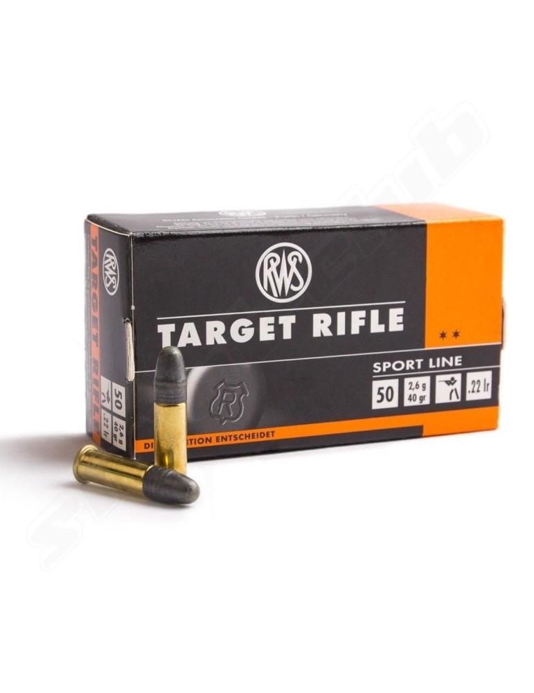 RWS Target Rifle 22 LR 40 Grain Lead Round Nose RWS Target Rifle 22 LR 40 Grain Lead Round Nose