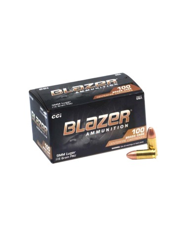 CCI Blazer Brass 9mm 115gr...