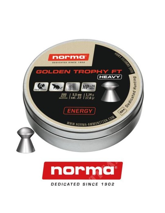 Norma Golden Trophy FT .22 Pellet 200pcs