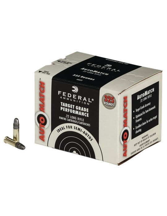 Federal Automatch .22 Long Rifle - 325 Rounds