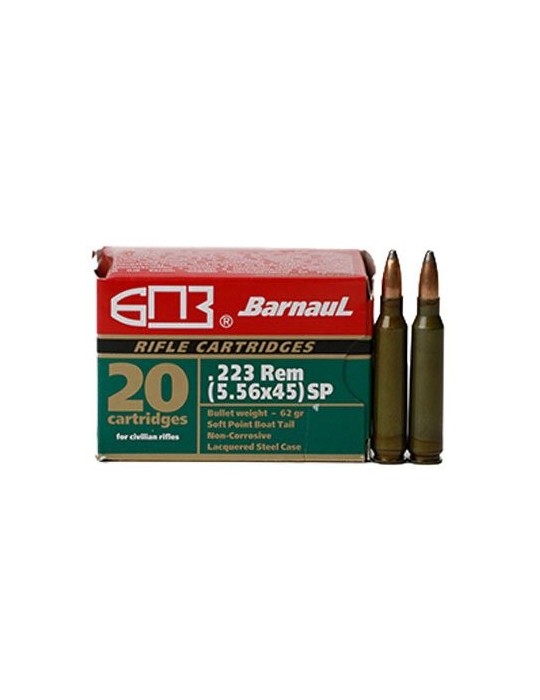 Barnaul 223 Remington 62 Grain Soft Point