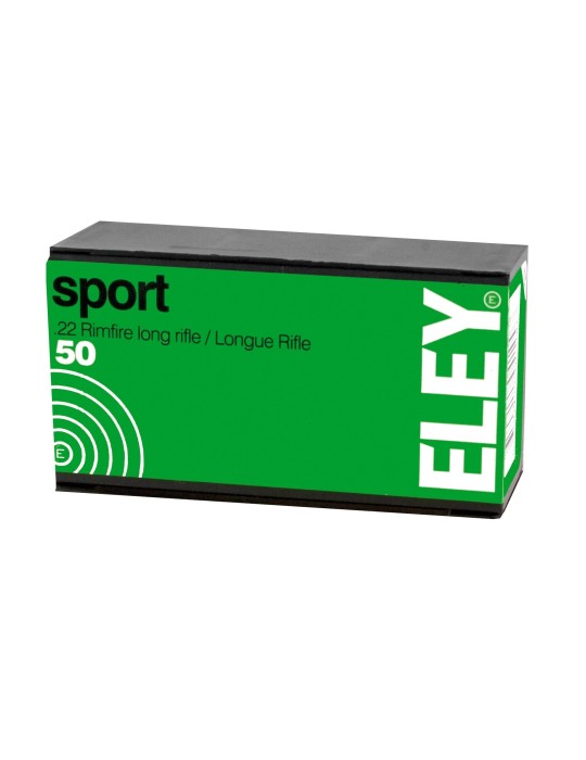 Eley Sport 22 Long Rifle - .22LR - 40 Grain LRN 1090 fps