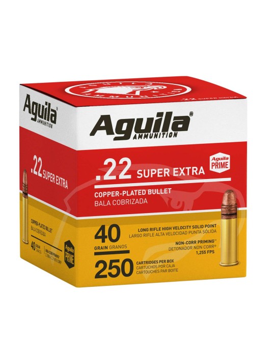 Aguila 22LR HV 40 Grain 250 Round Pack Aguila 22LR HV 40 Grain 250 Round Pack