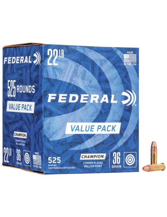 Federal 525 Round 22LR Value Pack