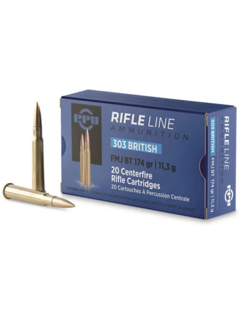 Prvi 303 British 174gr FMJ Prvi 303 British 174gr FMJ
